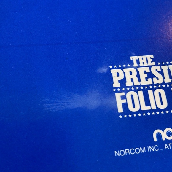 VINTAGE 80S THE PRESIDENTS FOLIO FOLDERS SET OF 3 - PLEASE READ DESCRIPTION - Picture 5 of 10